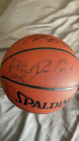 Lakers And Kobe Bryant Autographed Official Basketball With Authentication