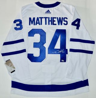 Auto Fanatics Auston Matthews Toronto Maple Leafs Adidas Jersey
