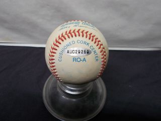 Mickey Mantle Signed Baseball With AUC 2