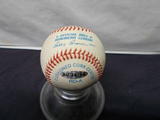 Mickey Mantle Signed Baseball With AUC 3