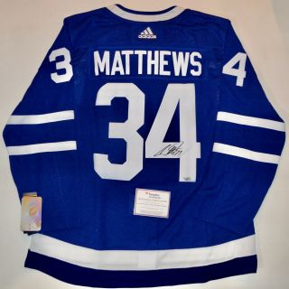 Auto Fanatics Auston Matthews Toronto Maple Leafs Adidas Jersey -
