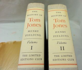 The History Of Tom Jones By Henry Fielding (2 Vols) - 1952 Limited Editions Club