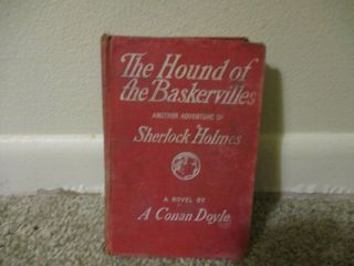 A Conan Doyle The Hound Of The Baskerville.  True 1st American 1902.