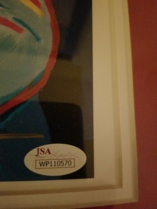 Yadier Molina Vladimir Tarasenko Dual autographed framed 3 - D Art JSA certified 3