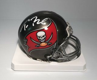 Tom Brady Autographed Signed Tampa Bay Buccaneers Mini Helmet With