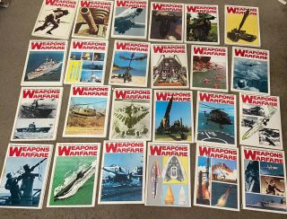 The Illustrated Encyclopedia Of 20th Century Weapons And Warfare Set 1 - 24 & Hc
