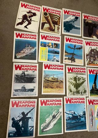 The Illustrated Encyclopedia of 20th Century Weapons and Warfare Set 1 - 24 & HC 2