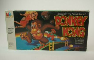 Vintage 1982 Donkey Kong Board Game 4203 100 Complete