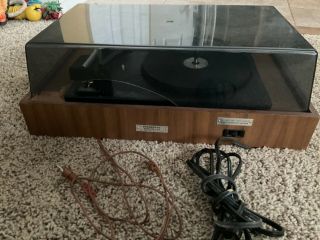 Vintage Panasonic RD - 7673 Automatic Turntable Record Player 4 - Speed.  Does work. 3