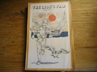 THE LION’s PAW By ROBB WHITE Vintage signed by author edition 1946,  Very Good HB 2