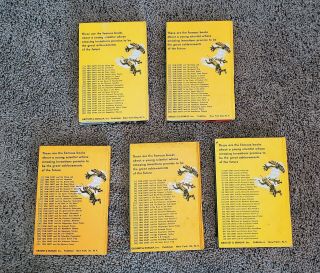 5 TOM SWIFT,  JR.  BOOKS - High PC ' s by Victor Appleton (21,  23,  25,  26 & 29) 2