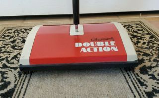 Vintage Bissell Double Action Carpet Cleaner US Pat No.  4325 3