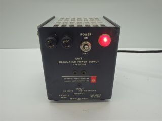 Vintage General Radio Company 1201 - B Power Supply 6.  3 Vac 300 Vdc