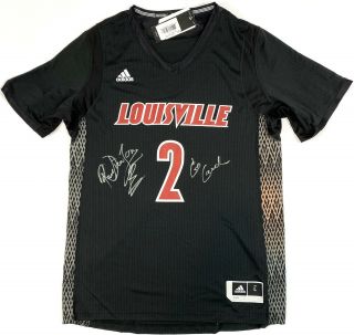Russ Smith 2 Signed Louisville Cardinals Basketball Jersey W/coa 2013 Champs