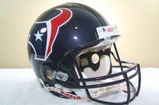 Houston Texans Signed Authentic Riddell Game Style Football Helmet Arian Foster