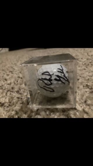 Phil Mickelson Signed Golf Ball