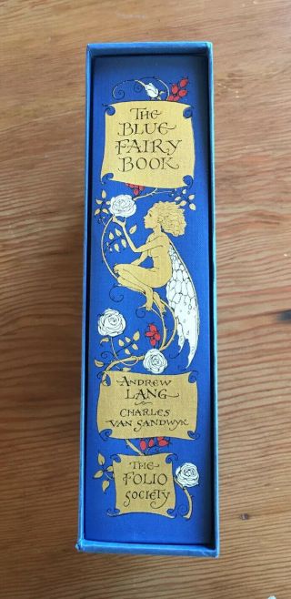The Blue Fairy Book By Andrew Lang • Folio Society 2003 1st Ed.