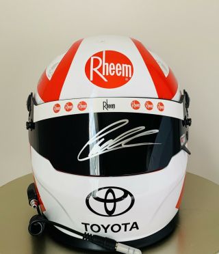 Christopher Bell Signed Nascar Rheem Full - Size Helmet.  Pa