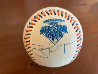 Tony Gwynn Autographed All Star Baseball Psa/dna