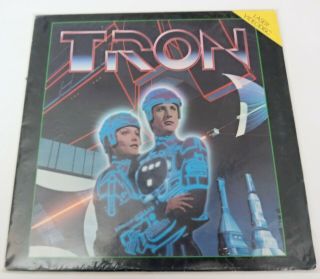 Vintage Tron Walt Disney Home Video Laserdisc Laser Disc Movie