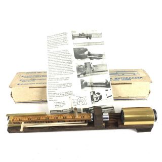 Vintage Texas Native Inertia Nutcracker Model 7141 Box And Instructions