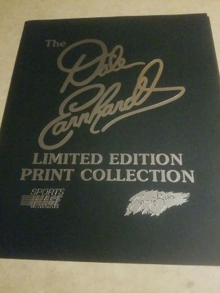 Dale Earnhardt Sam Bass Limited Edition Signed Print Set