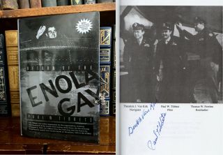 Return Of The Enola Gay Hand Signed By Paul Tibbets & Dutch Van Kirk Wwii Bomb