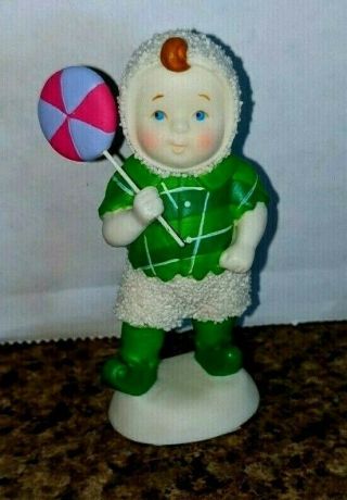 Vintage Snowbabies " Lollipop Boy” Wizard Of Oz Mini Figurine Department 56