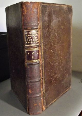 The Arguments Of The Books And Chapters Of The Old Testament,  Ostervald,  1737