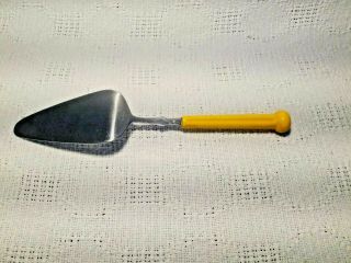 Vintage Oxford Hall Stainless Yellow Handle Pie/cake Server Made In Japan Htf