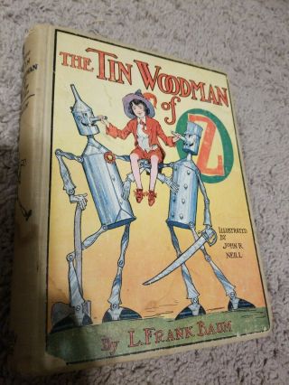 1918 The Tin Woodman Of Oz L Frank Baum