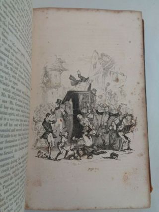 1837 Charles Dickens Pickwick Papers First Edition Plates