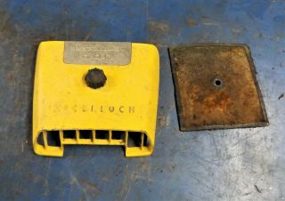Vintage Mcculloch 440 Chainsaw Top Air Filter Cover / Air Cleaner