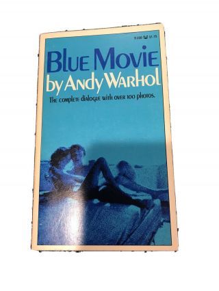 Blue Movie By Andy Warhol 1st Edition 1970 Over 100 Photos Fine