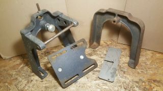 4pc Shop Smith 10 Er Parts Tail Stock Jointer Head Rest Base Stand Vtg