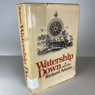 Watership Down By Richard Adams Hardcover Dust Jacket - 1st Edition 1972
