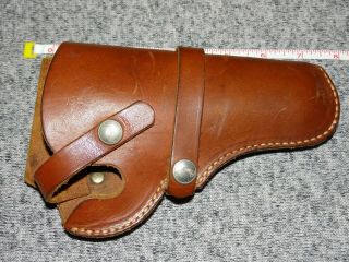 Vintage Hunter Leather Belt Pistol Gun Holster 1100 12 Right - Hand Draw
