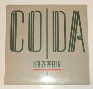 Vintage Rock Lp Led Zeppelin Coda 1982 Swan Song 90051 - 1 Bonham J