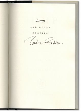 Jump & Other Stories - Signed By Nadine Gordimer - 1st South African Edition Nobel