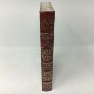 Easton Press ANDRE NORTON Brother to Shadows SIGNED FIRST EDITION Leather 3