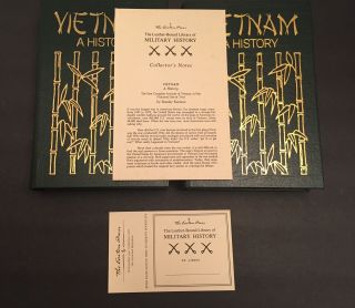 Vietnam - A History by Stanley Karnow Easton Press Leather Complete 2 Vol Set 2