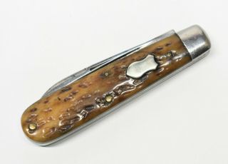 Vintage Henry Sears & Son 1865 2 Blade Folding Pocket Knife Collectible Knives