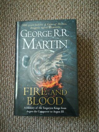 Fire And Blood - George R R Martin Signed 1st/1st And Unread