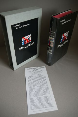Jack Kerouac - On The Road - First Edition Library Facsimile Edition In Slipcase