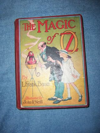 The Magic Of Oz By L.  Frank Baum/hc/childrens/fantasy/ilustrated/series Books