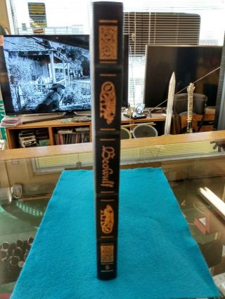 Beowulf Translated By: William Ellery Leonard/ Easton Press Leather Bound