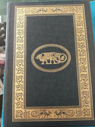 BEOWULF Translated By: William Ellery Leonard/ Easton Press Leather Bound 3