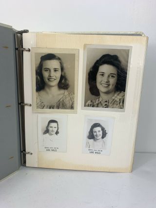 Vintage Photo Albums With Black White Photos 1930s 1940s 1950s