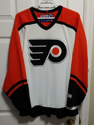 Vintage Philadelphia Flyers Jersey Xl Ccm