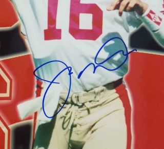 Joe Montana & Dan Marino Dual Signed 8x10 Football Autographed Photo PSA/DNA 2